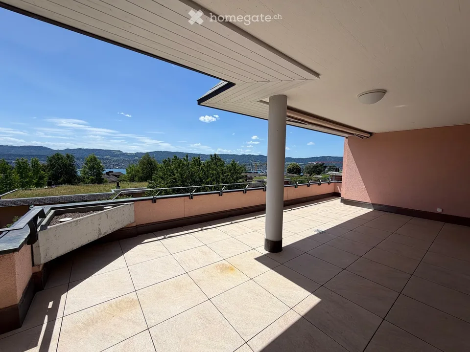 Wide and lake view