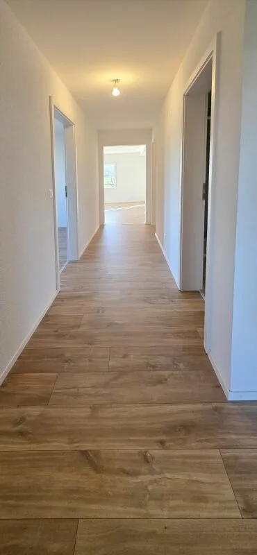 Schönes renoviertes 4,5-Zimmer-Apartment mit Balkon in Montet