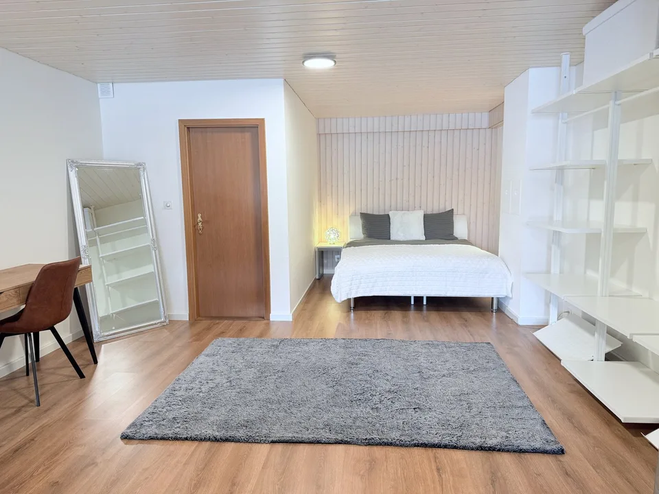 Loft arredato 1,5 locali — speciale per studenti — a 8 minuti di treno da Delémont (HE-Arc)