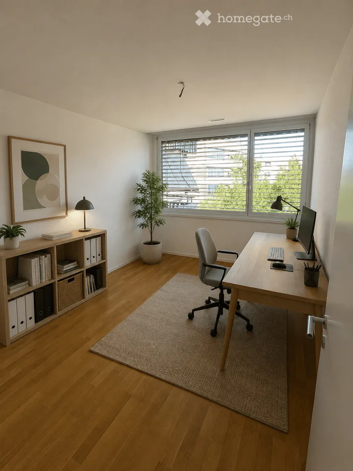 Appartement moderne 3.5 pièces à Aarburg – Construction neuve avec balcon et garage