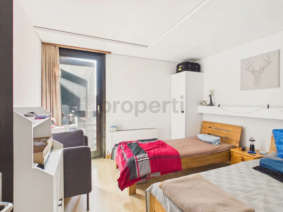 Beautiful 2.5-room apartment with balcony in Aminona, Crans Montana