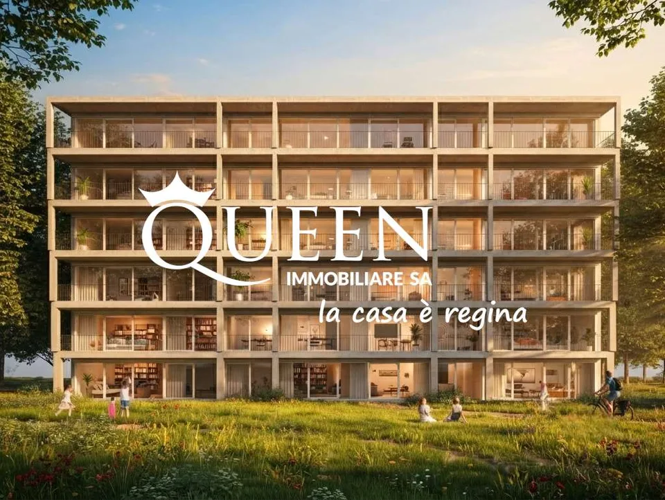Vacallo: appartement 4.5 pièces exclusif avec terrasse couverte