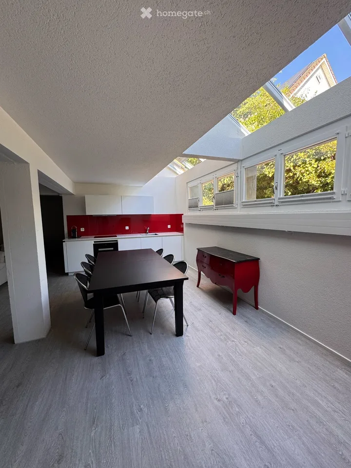 Modern loft apartment on the lower floor in Bottmingen – available immediately!