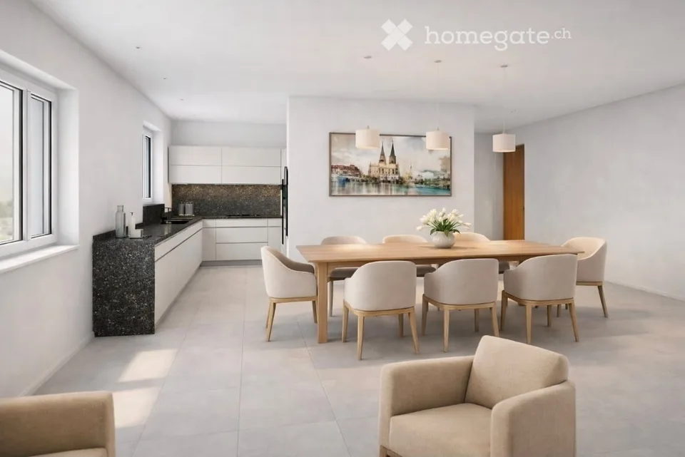 Projet de construction neuve : appartement d'attique de rêve de 4,5 pièces à Eschenbach SG