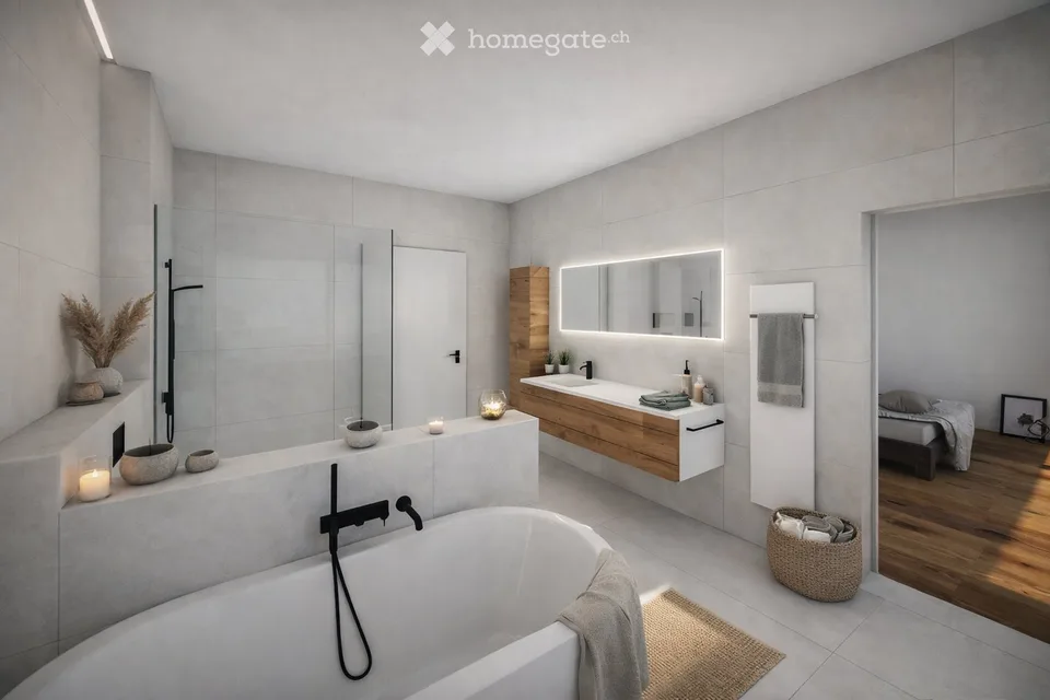 Projet de construction neuve : appartement d'attique de rêve de 4,5 pièces à Eschenbach SG