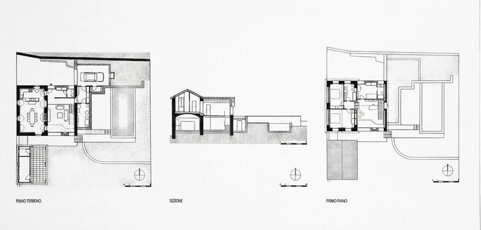 Casa Ticinese 6.5 Lokale mit Garten und Pool in Curio