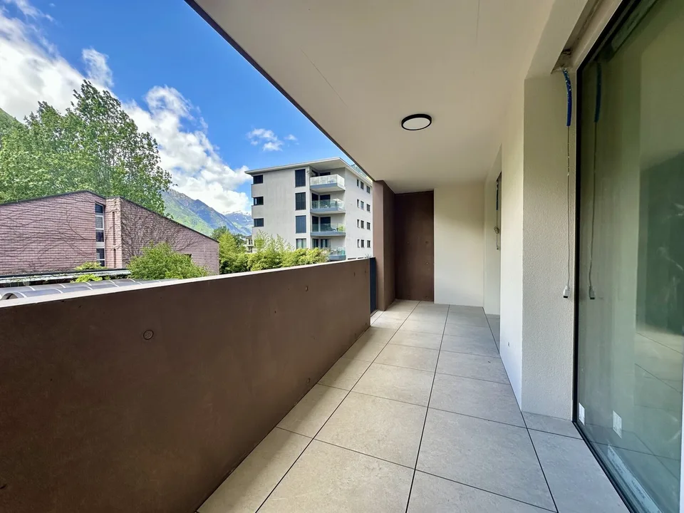 NOUVEAU ET MODERNE 2.5 PIÈCES AVEC GRANDE TERRASSE À BIASCA