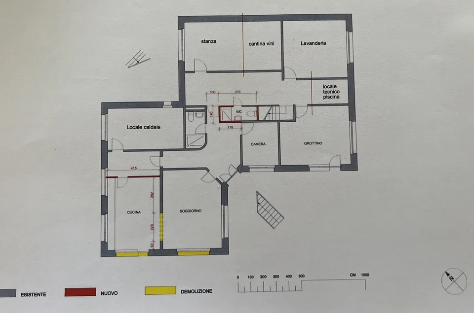GROßE UND PRÄCHTIGE VILLA MIT 11,5 ZIMMERN UND SCHWIMMBAD IN PURASCA