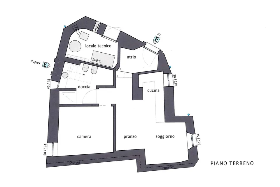 GRANDE CASA 6.5 LOCALI INTERAMENTE RINNOVATA A MIGLIEGLIA
