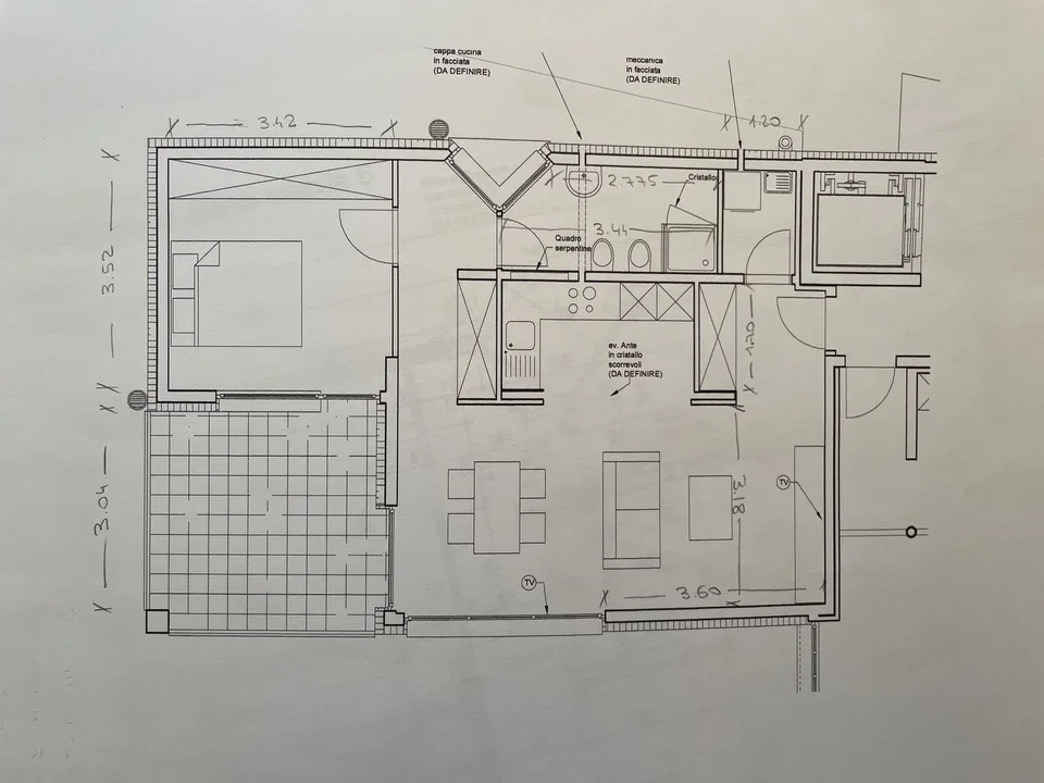 ELEGANTE ED AMPIO APPARTAMENTO 2.5 CON GRANDE POSTEGGIO