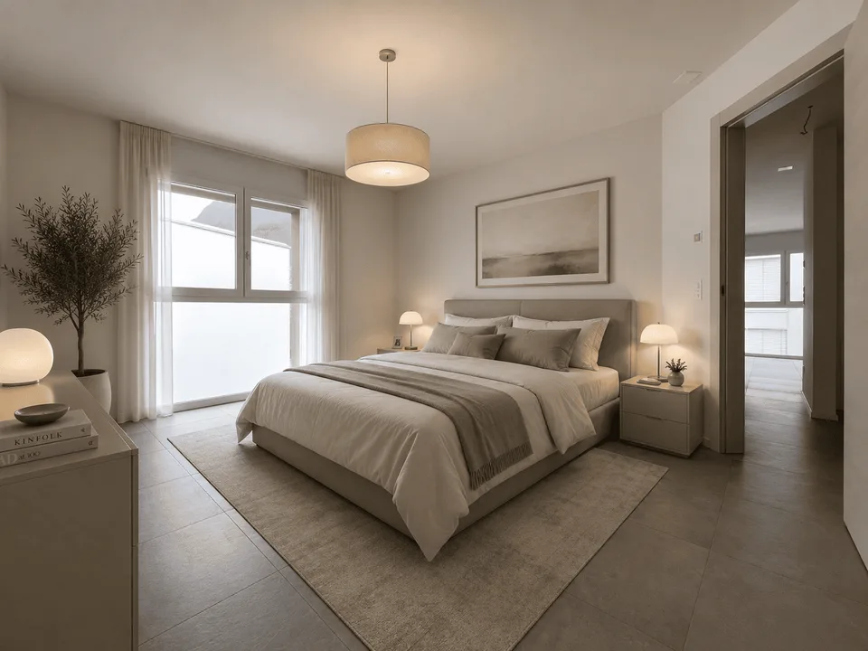 Appartement moderne et spacieux 2.5 pièces avec deux places de parking intérieures