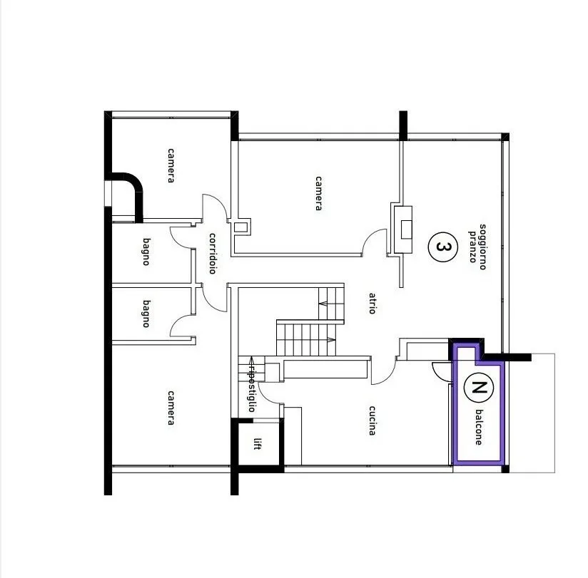 IMPERDIBILE ATTICO 4.5 CON PISCINA E VISTA PANORAMICA
