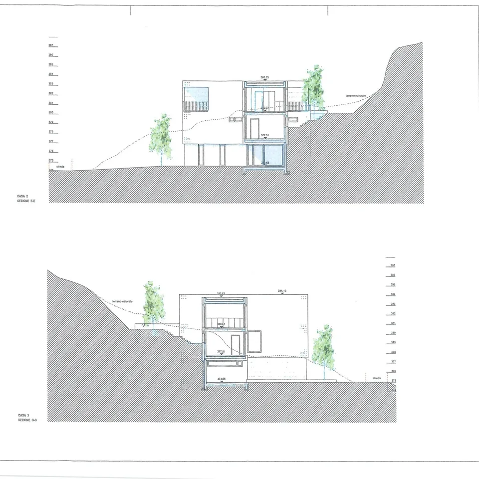 Großes Grundstück von über 2000 m² mit genehmigter Baugenehmigung in Purasca