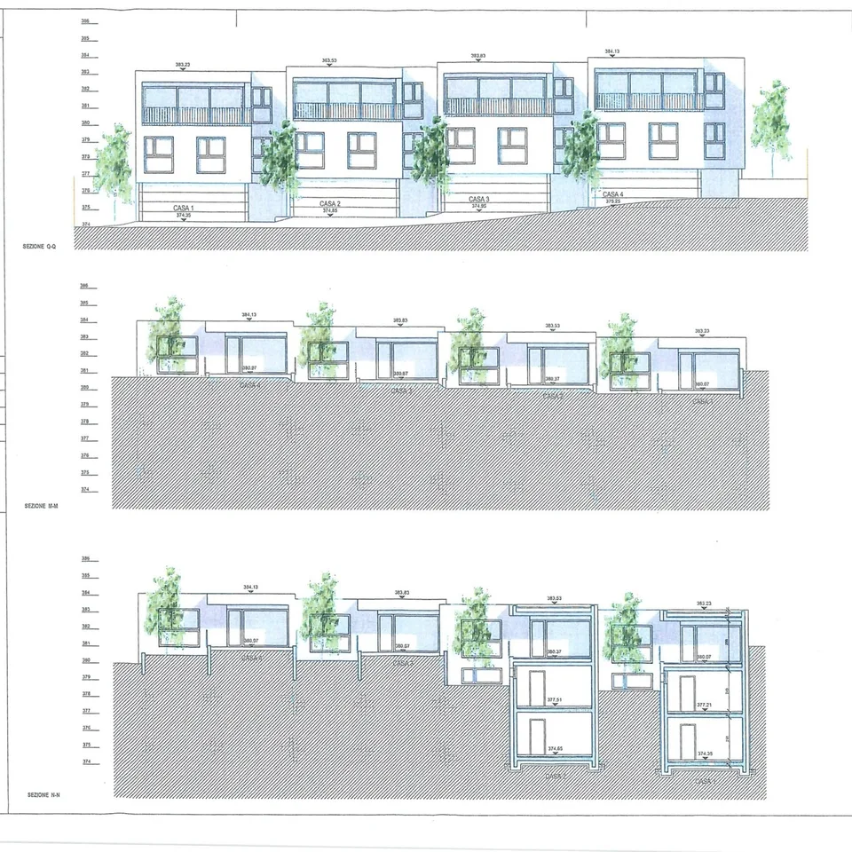 Großes Grundstück von über 2000 m² mit genehmigter Baugenehmigung in Purasca