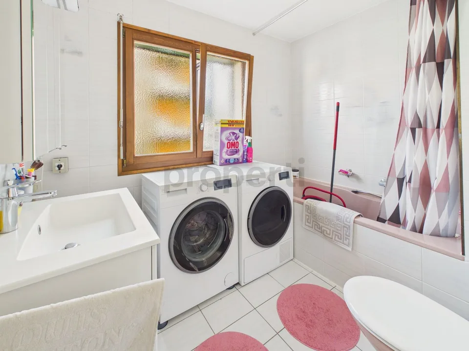 Spacious 4.5 rooms - apartment with balcony, Saxon