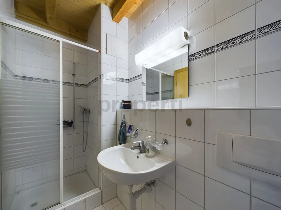 Spacious 5.5-room attic apartment in Mels