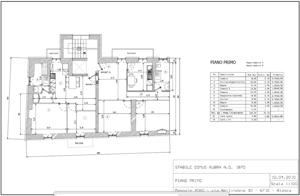 Exklusive Investitionsmöglichkeit - Mietshaus gegenüber dem Bahnhof von Biasca