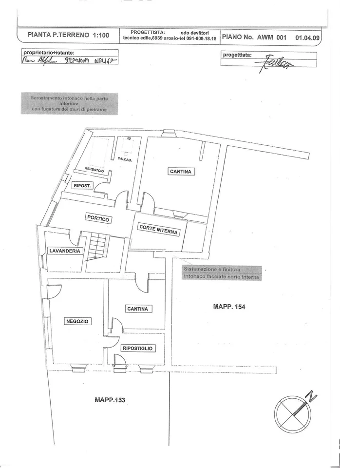 Gelegenheit - Haus mit 6 Wohneinheiten im Kern von Novaggio