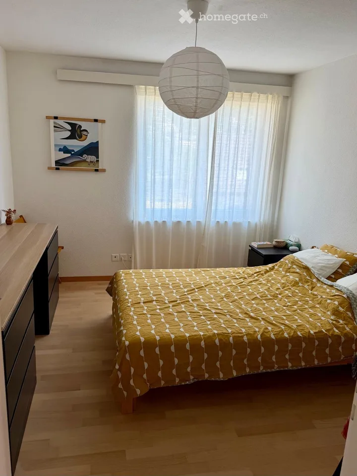 Sunny 3-room apartment with balcony and beautiful view in Baden
