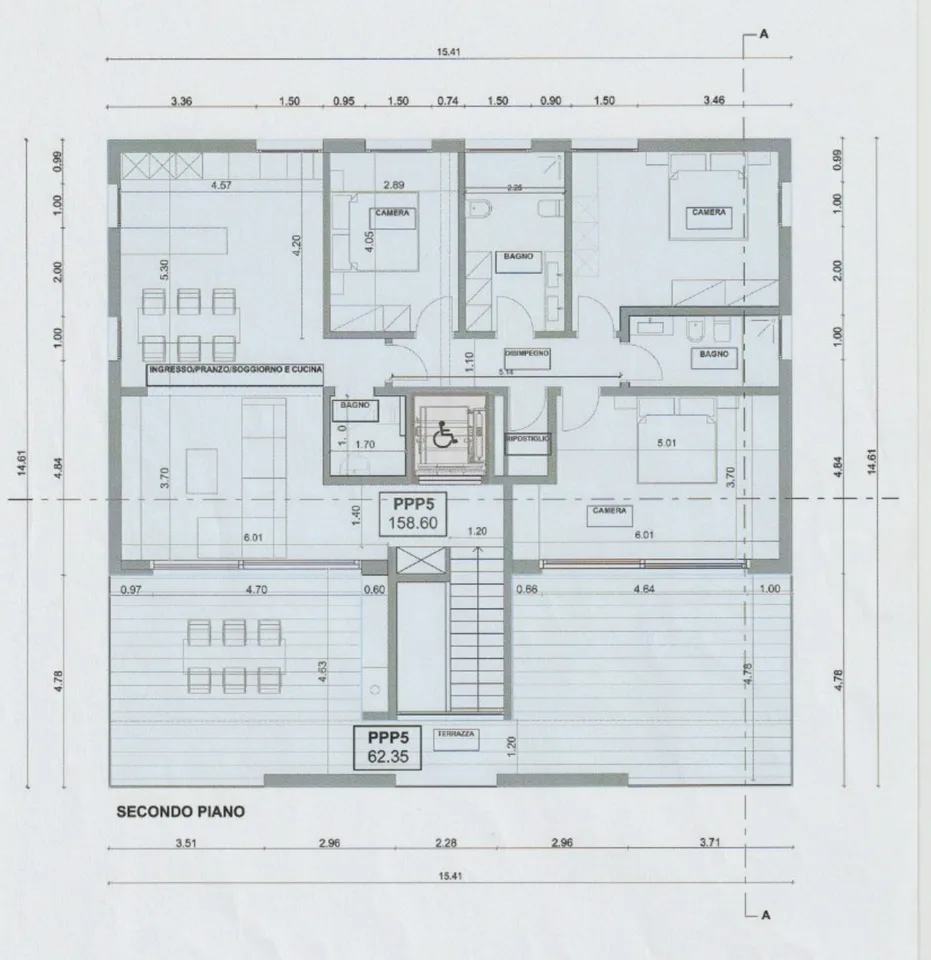 Moderne 4.5-Zimmer-Dachwohnung mit 2 Terrassen in Ligornetto