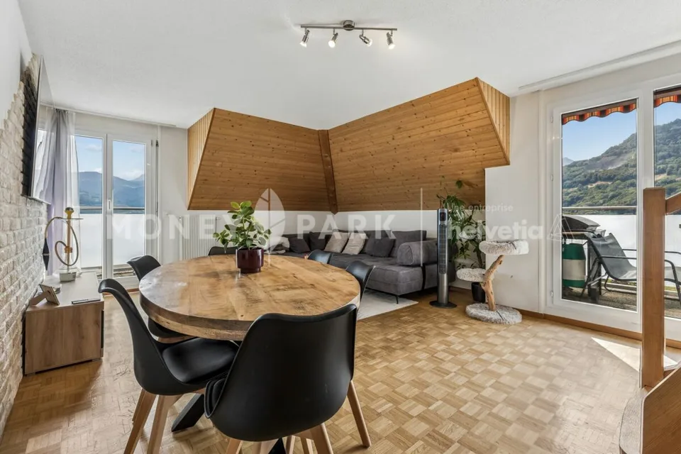 Duplex in the center of Monthey