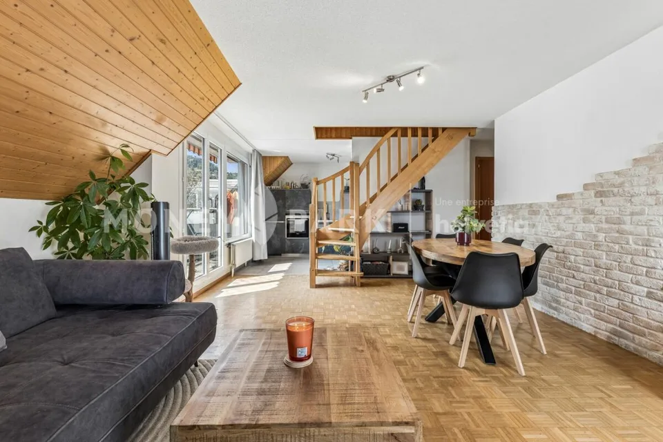 Duplex in the center of Monthey