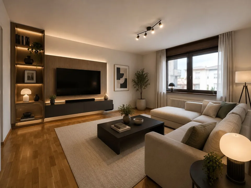 Elegantes Apartment mit 4.5 Zimmern im Herzen von Lugano-Cassarate