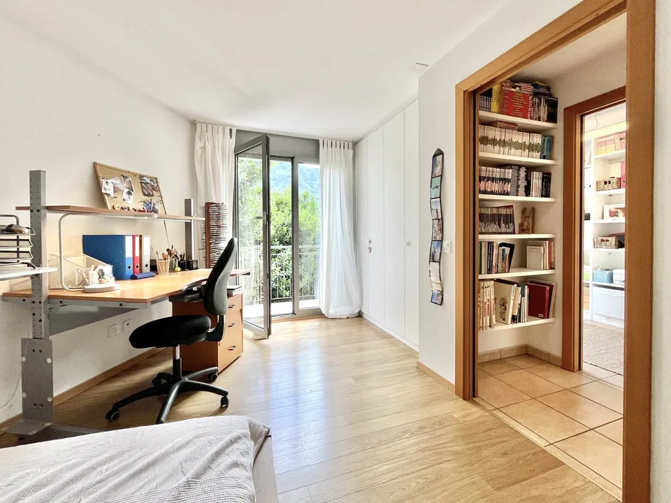 Renovierte Kernhaus mit Garten in Monte Carasso