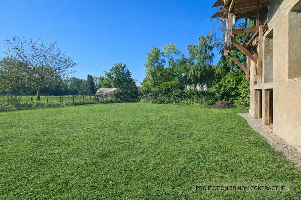 CHEVRY, Attico in duplex, T5 di 137m2 in fienile ristrutturato