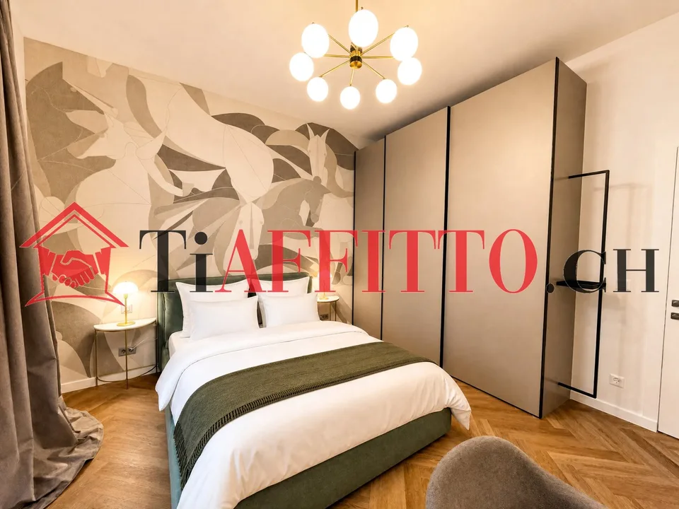 Ein Traum namens Lugano, 3.5 möbliert im Zentrum