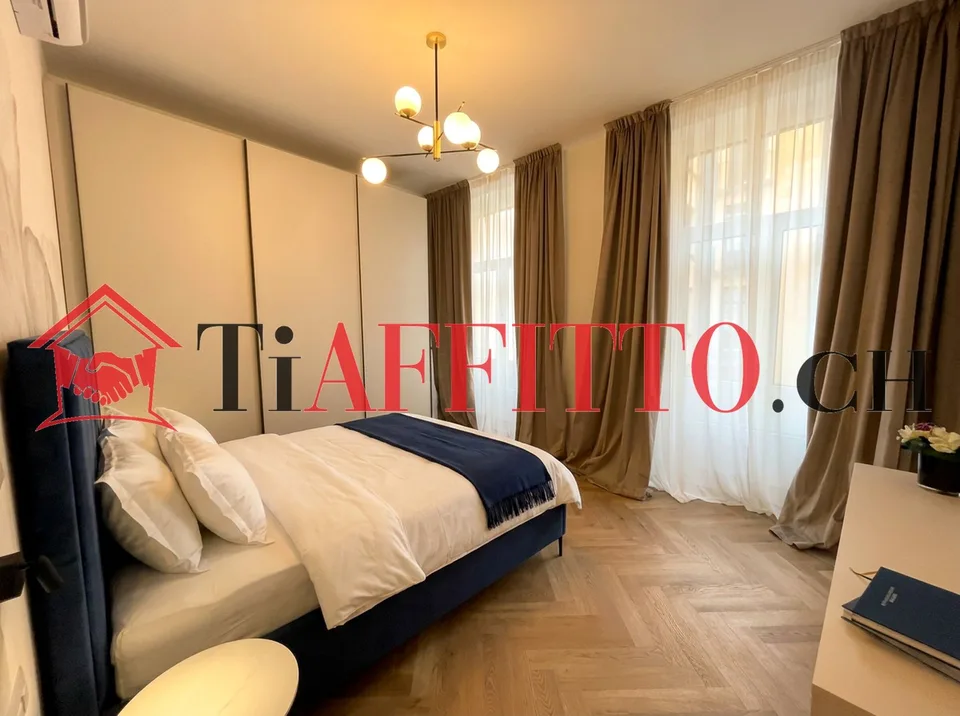Ein Traum namens Lugano, 3.5 möbliert im Zentrum
