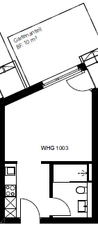 Moderne 1.5-Zimmer-Neubauwohnung mit Garten in Zürich-Affoltern