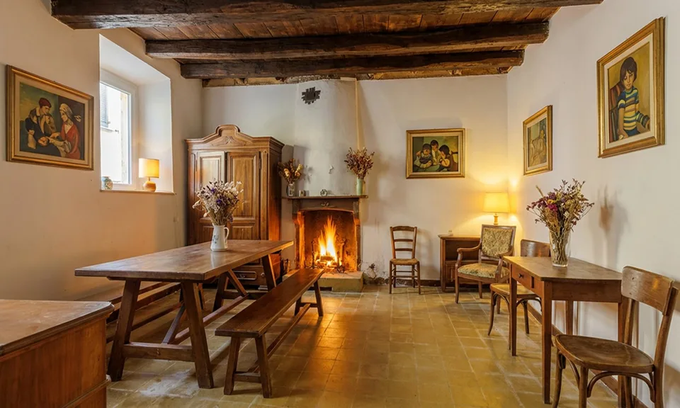 Zweitwohnung - Historisches Haus mit Terrasse in Besazio