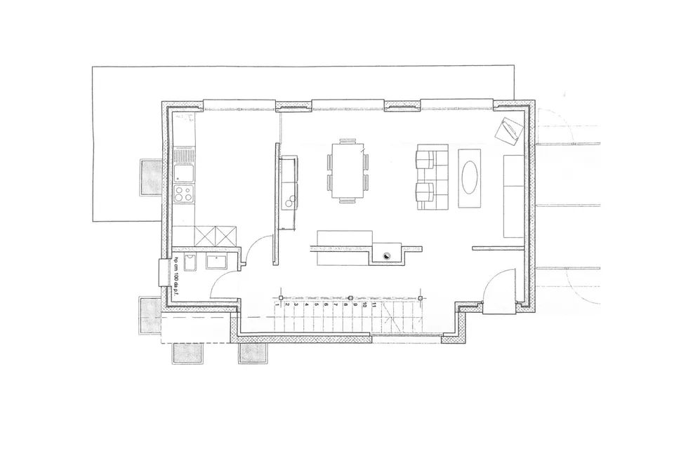 Grande villa de 5.5 pièces avec jardin plat à Besazio
