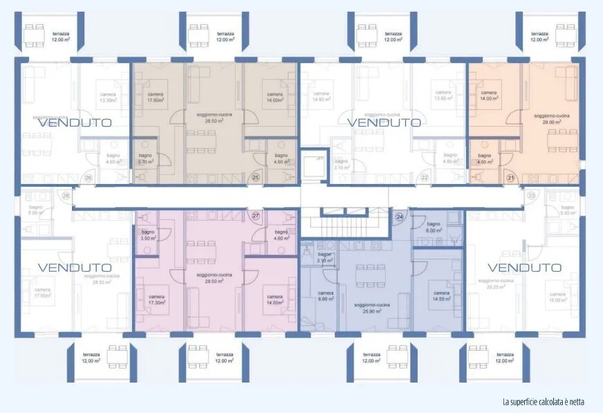NEW 2.5-ROOM APARTMENT WITH LARGE TERRACE IN LUMINO