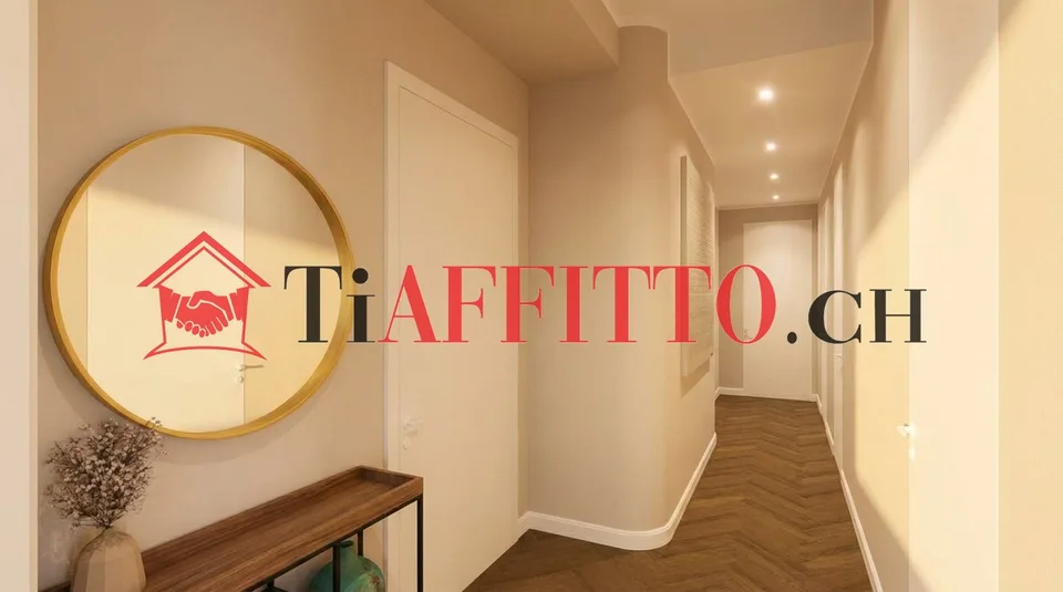 STREPITOSO 3.5 MEUBLÉ AU COEUR DE LUGANO