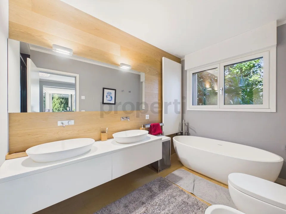 Villa di design con vista mozzafiato sul lago con SPA e piscina interna - Vico Morcote