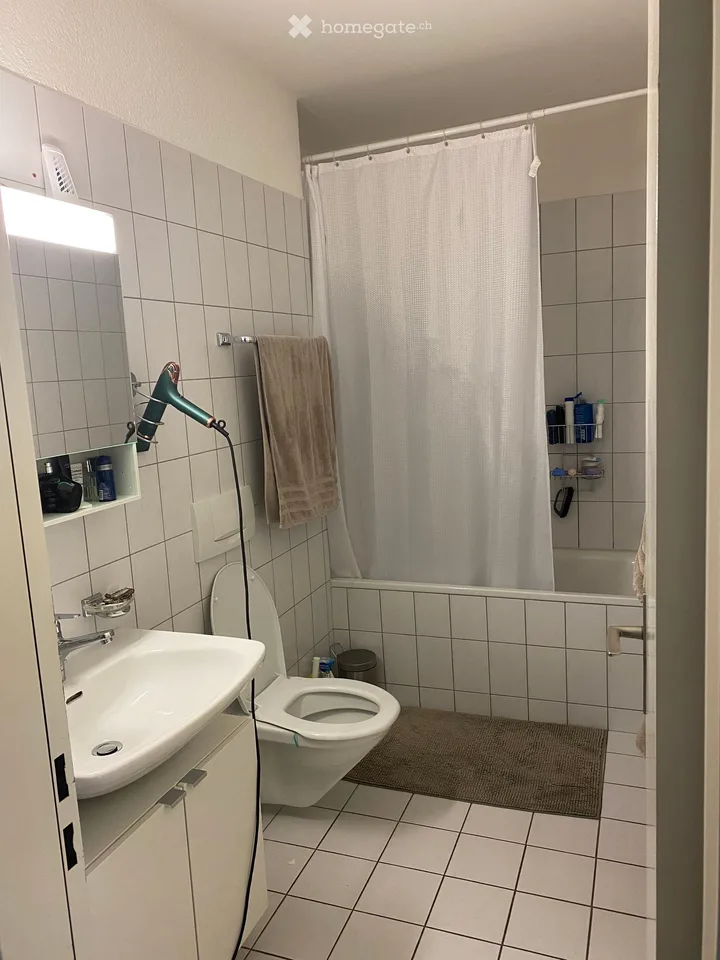 3-room apartment in a quiet location in Basel without balcony