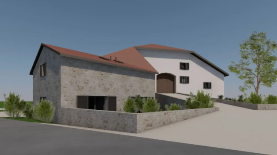 FATTORIA RISTRUTTURATA PROGETTO DI INVESTIMENTO A ALTO POTENZIALE PERMESSO CONCESSO 7 APPARTAMENTI