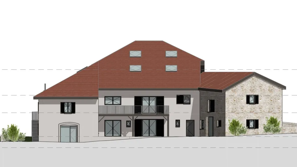 FATTORIA RISTRUTTURATA PROGETTO DI INVESTIMENTO A ALTO POTENZIALE PERMESSO CONCESSO 7 APPARTAMENTI