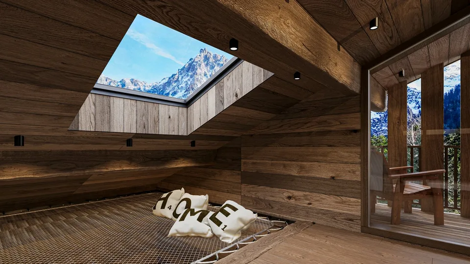 Chalet von hohem Standard am Fuße des Mont Blanc