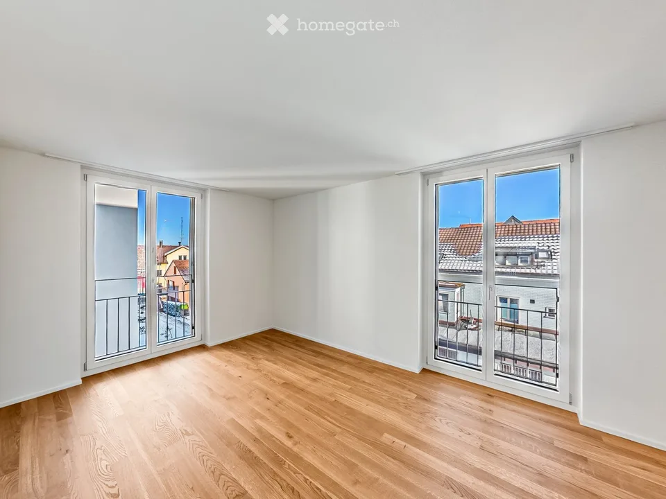 Quiet 3 1/2-room apartment with great views in close proximity to the train station
