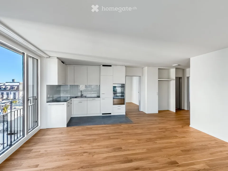 Ruhige 3 1/2-Wohnung mit toller Aussicht in unmittelbarer Nähe zum Bahnhof