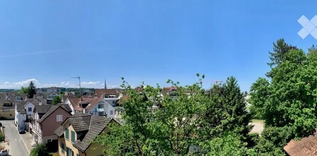 Quiet 3 1/2-room apartment with great views in close proximity to the train station