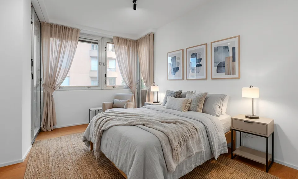 HELLES 3.5-ZIMMER-WOHNUNG MIT 3 TERRASSEN IN CASSARATE
