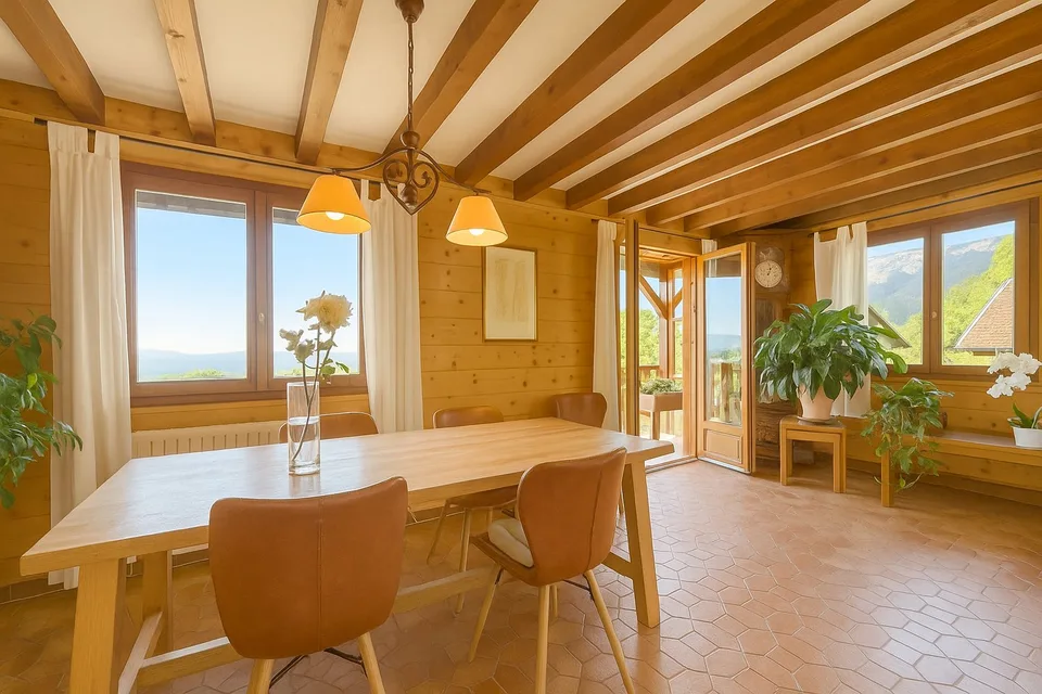 Chalet di charme a Vesancy, vicino a Divonne