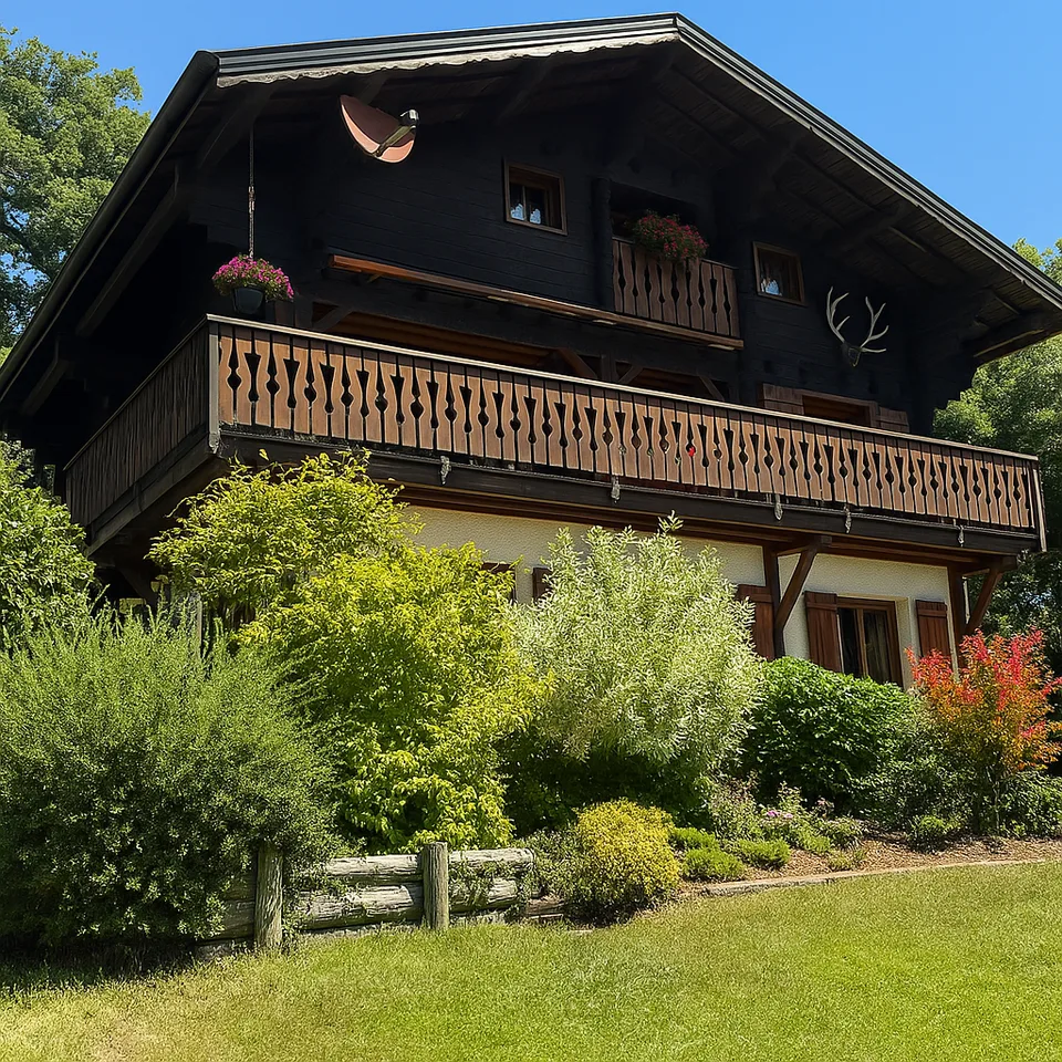 Chalet di charme a Vesancy, vicino a Divonne
