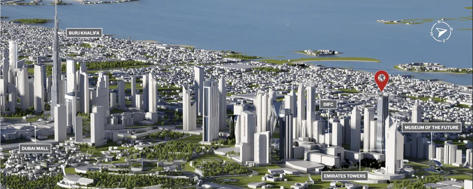 AHS TOWER - NEUE UND GERÄUMIGE LUXUSBÜROS IN DUBAI