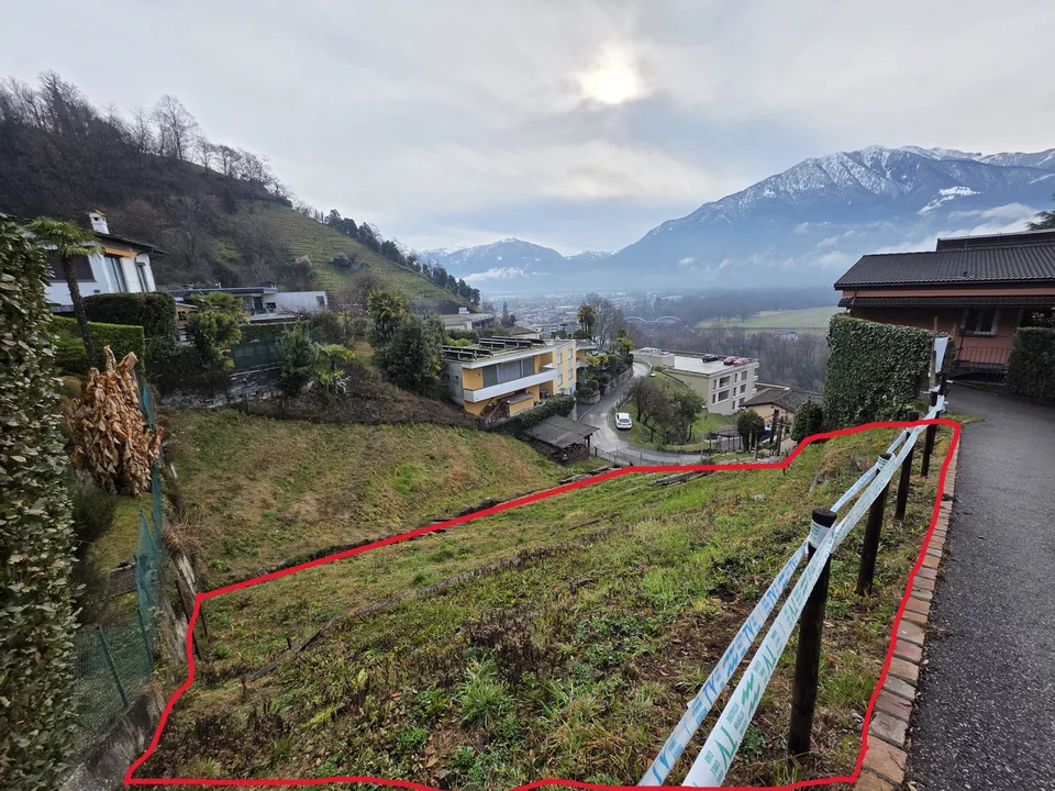 Elegante terreno edificabile vicino a servizi e trasporti, Gordola