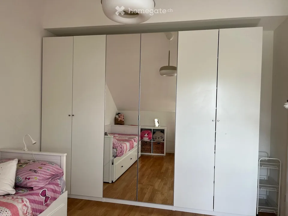 Mansarda con vista lago sul quai di Versoix – 6 locali, terrazza, box, panoramica e centrale